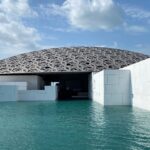 Louvre Abu Dhabi Exterior within Saadiyat Cultural District