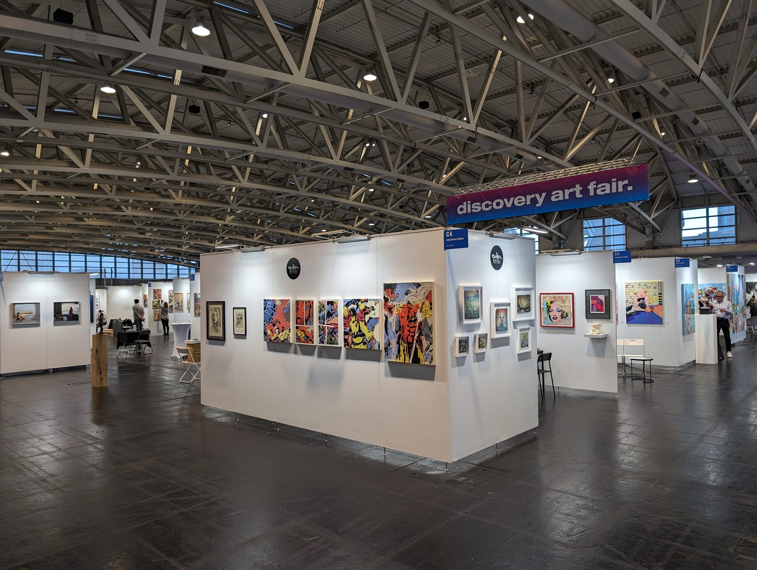 A picture of Discovery Art Fair in Frankfurt, The Art Fair Guy