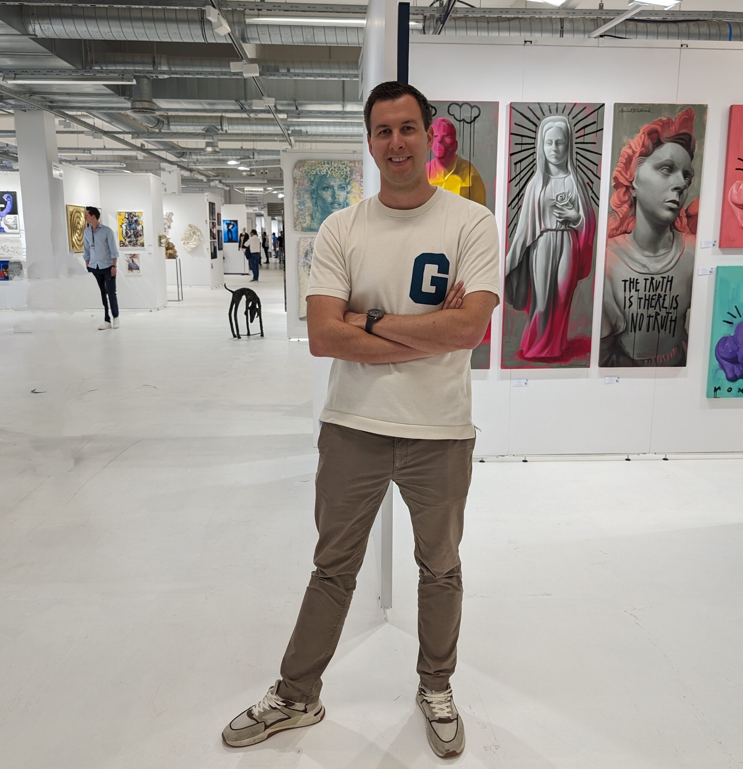 Gottfried Eisenberger, THe Art FAir Guy