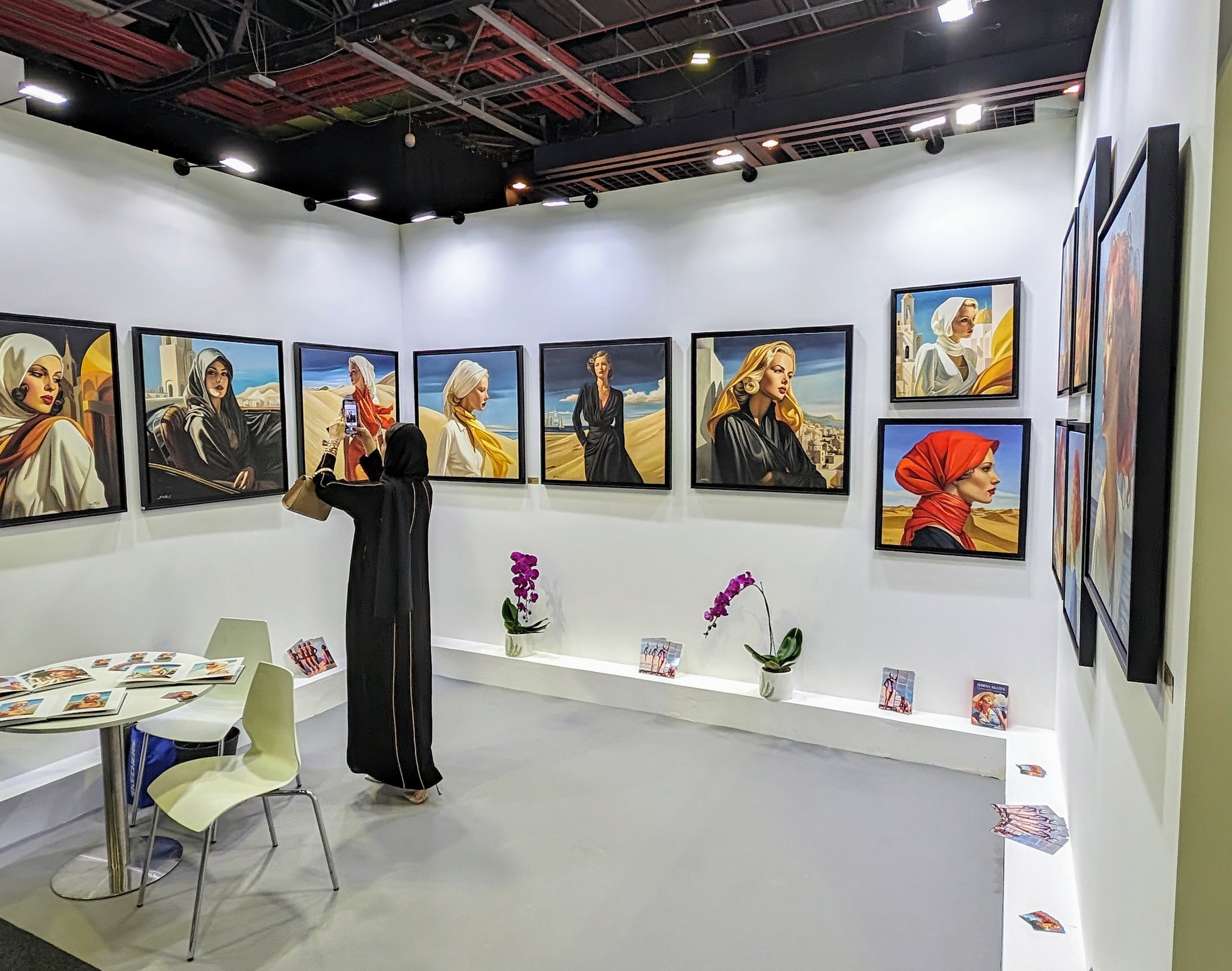 Artworks at World Art Dubai from Irina Biatturi